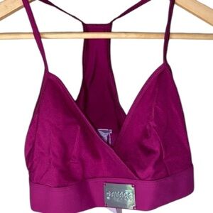 Savage Fenty bra fuchsia pink purple color Rihanna lingerie brand medium